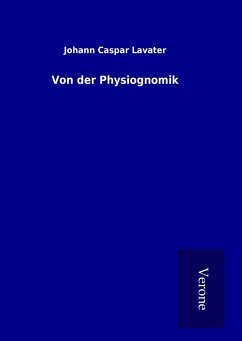 Cover Von der Physiognomik