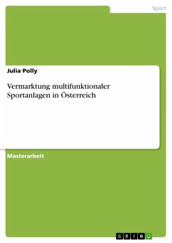 Cover Vermarktung multifunktionaler Sportanlagen in Österreich (eBook, ePUB)