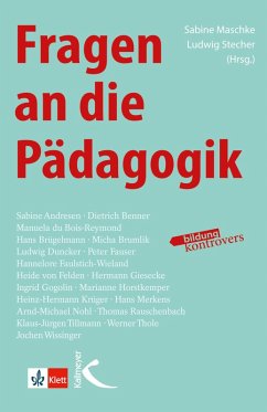 Cover Fragen an die Pädagogik (eBook, ePUB)