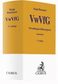 Verwaltungsverfahrensgesetz (VwVfG), Kommentar - Kopp, Ferdinand O.; Ramsauer, Ulrich