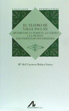 El teatro de Valle Inclán : (Retablo de la avaricia, la lujuria y la muerte ; Los cuernos de don Friolera) - Bobes Naves, María del Carmen
