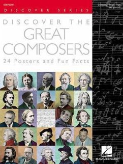 Discover the Great Composers (Set of 24 Posters): Poster Pack