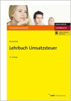 Lehrbuch Umsatzsteuer - Kortschak, Hans-Peter