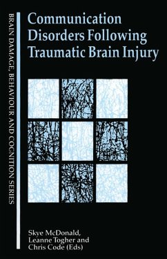 Cover Communication Disorders Following Traumatic Brain Injury (eBook, ePUB)