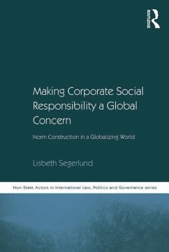 Making Corporate Social Responsibility a Global Concern (eBook, PDF) - Segerlund, Lisbeth