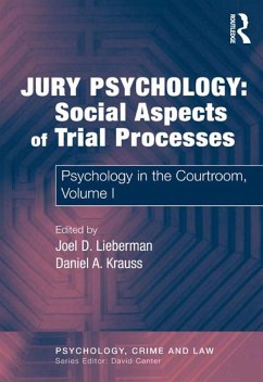 Cover Jury Psychology: Social Aspects of Trial Processes (eBook, ePUB)
