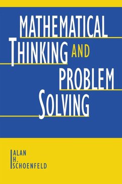 Mathematical Thinking and Problem Solving (eBook, ePUB)