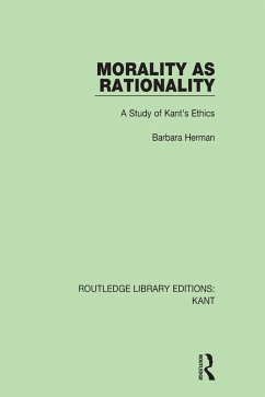 Morality as Rationality (eBook, ePUB) - Herman, Barbara