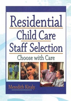 Cover Residential Child Care Staff Selection (eBook, ePUB)