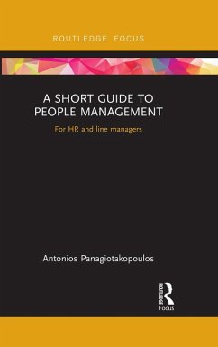 A Short Guide to People Management (eBook, ePUB) - Panagiotakopoulos, Antonios