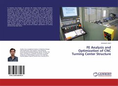 FE Analysis and Optimization of CNC Turning Center Structure