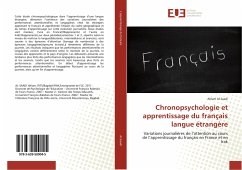 Chronopsychologie et apprentissage du français langue étrangère - Al-Saadi, Ahlam