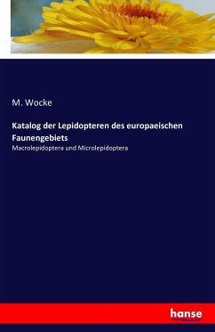 Katalog der Lepidopteren des europaeischen Faunengebiets