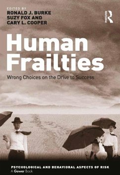 Human Frailties (eBook, PDF) - Burke, Ronald J.; Fox, Suzy