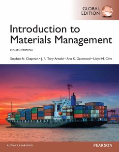 Introduction to Materials Management, Global Edition (eBook, PDF) - Chapman, Steve; Gatewood, Ann K.; Arnold, Tony; Clive, Lloyd M.