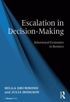 Cover Escalation in Decision-Making (eBook, PDF)