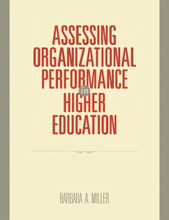 Cover Assessing Organizational Performance in Higher Education (eBook, ePUB)
