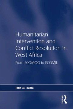 Cover Humanitarian Intervention and Conflict Resolution in West Africa (eBook, ePUB)
