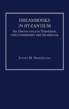 Dreambooks in Byzantium (eBook, ePUB) - Oberhelman, Steven M.