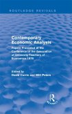 Contemporary Economic Analysis (Routledge Revivals) (eBook, PDF) Contemporary Economic Analysis (Routledge Revivals) (eBook, PDF)