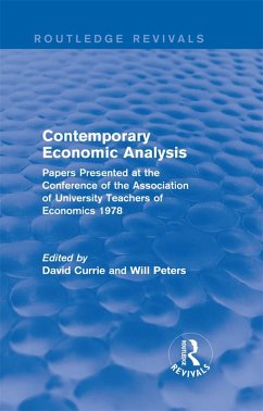 Cover Contemporary Economic Analysis (Routledge Revivals) (eBook, PDF)