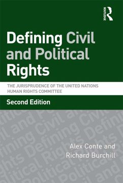 Defining Civil and Political Rights (eBook, PDF) - Conte, Alex; Burchill, Richard