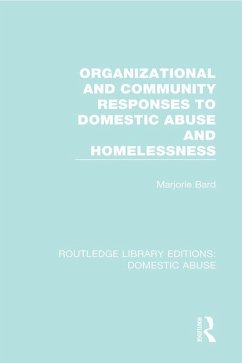 Cover Organizational and Community Responses to Domestic Abuse and Homelessness (eBook, PDF)