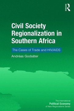 Cover Civil Society Regionalization in Southern Africa (eBook, PDF)