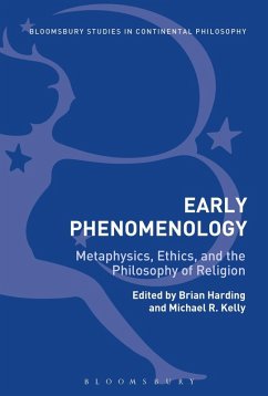 Early Phenomenology (eBook, ePUB)