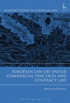Cover European Law on Unfair Commercial Practices and Contract Law (eBook, ePUB)