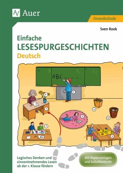 Einfache Lesespurgeschichten Deutsch - Rook, Sven