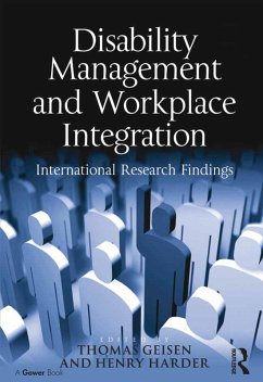 Cover Disability Management and Workplace Integration (eBook, ePUB)