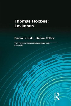 Thomas Hobbes: Leviathan (Longman Library of Primary Sources in Philosophy) (eBook, PDF) - Hobbes, Thomas