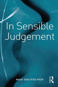 In Sensible Judgement (eBook, PDF)