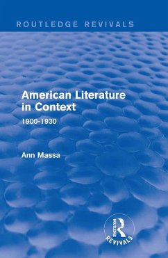 Cover American Literature in Context (eBook, PDF)