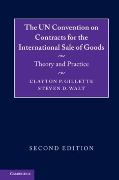 UN Convention on Contracts for the International Sale of Goods (eBook, PDF) - Gillette, Clayton P.