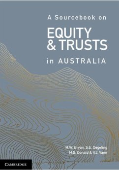 Sourcebook on Equity and Trusts in Australia (eBook, PDF) - Bryan, Michael