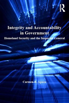 Cover Integrity and Accountability in Government (eBook, ePUB)