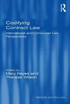 Cover Codifying Contract Law (eBook, PDF)