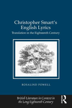 Christopher Smart's English Lyrics (eBook, ePUB) - Powell, Rosalind