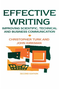 Effective Writing - Kirkman, John; Turk, Christopher