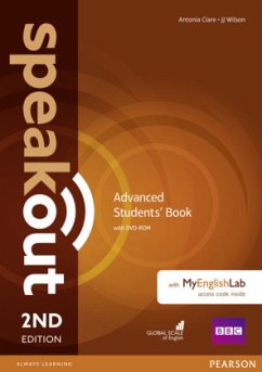 Cover Students' Book with DVD-ROM and MyEnglishLab / Speakout Advanced 2nd edition