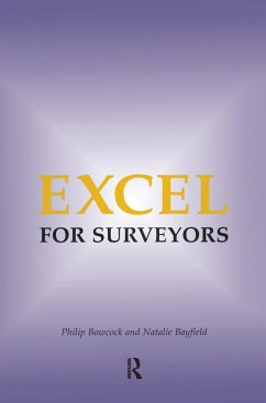 Excel for Surveyors - Bowcock, Philip; Bayfield, Natalie
