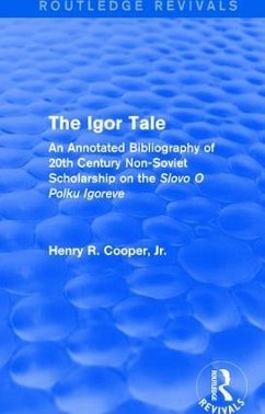 The Igor Tale - Cooper Jr, Henry R