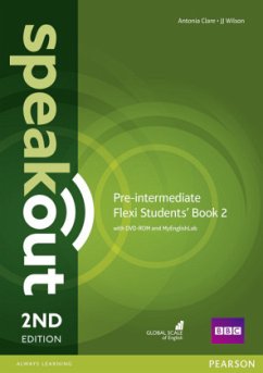 Flexi Students' Book 2, w. DVD-ROM and MyEnglishLab / Speakout Pre-Intermediate, 2nd edition