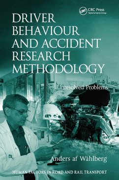 Driver Behaviour and Accident Research Methodology - Wåhlberg, Anders Af