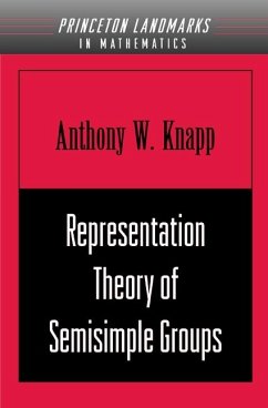 Representation Theory of Semisimple Groups (eBook, PDF) - Knapp, Anthony W.