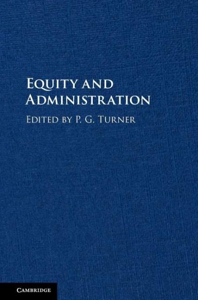 Equity and Administration (eBook, ePUB) Equity and Administration (eBook, ePUB)