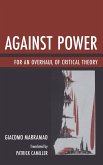 Against Power (eBook, ePUB)