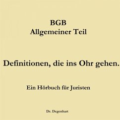 Bgb - Allgemeiner Teil (MP3-Download) - Degenhart, Thomas